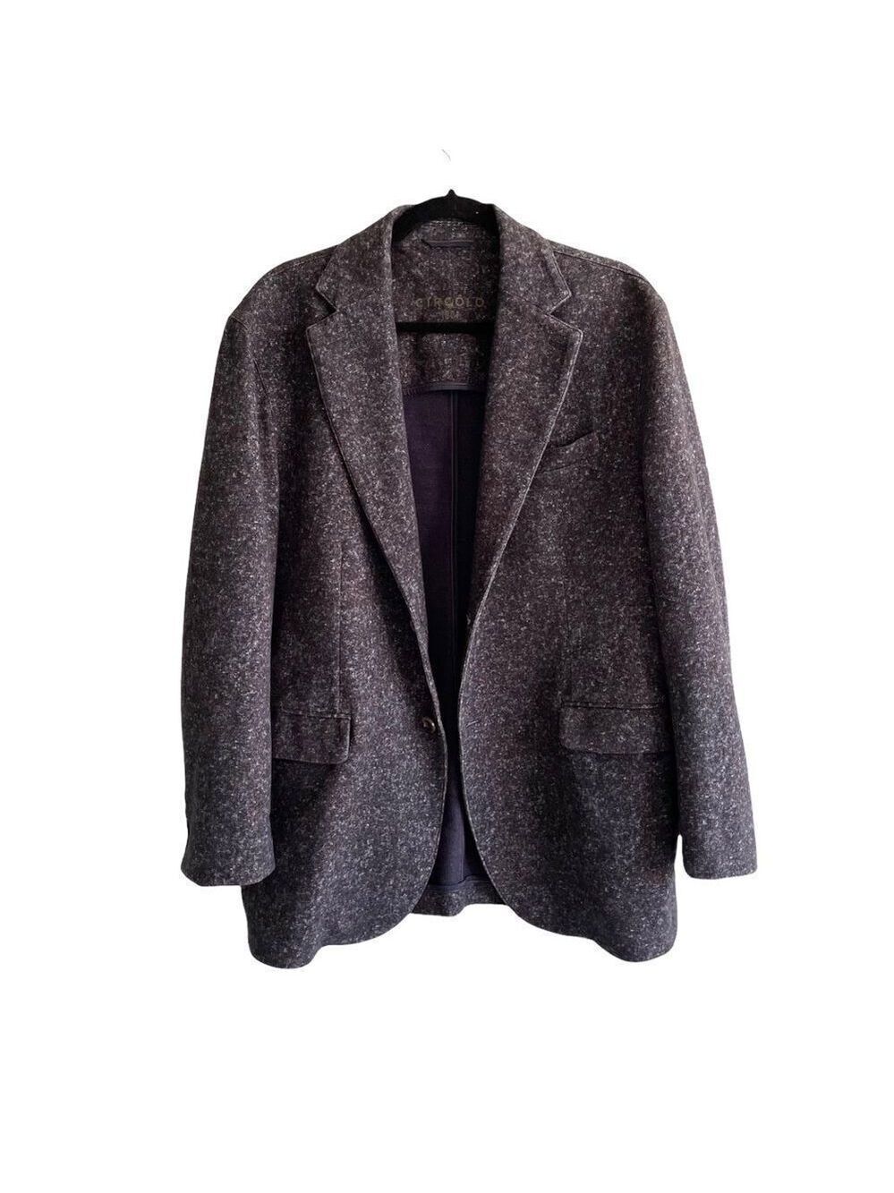 CIRCOLO 1901 Button Front Blazer Jacket Sport Coat Purple Static 56R - Picture 2 of 15